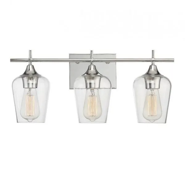 Product Image 1 for Octave 3 Light Bath Bar from Savoy House 