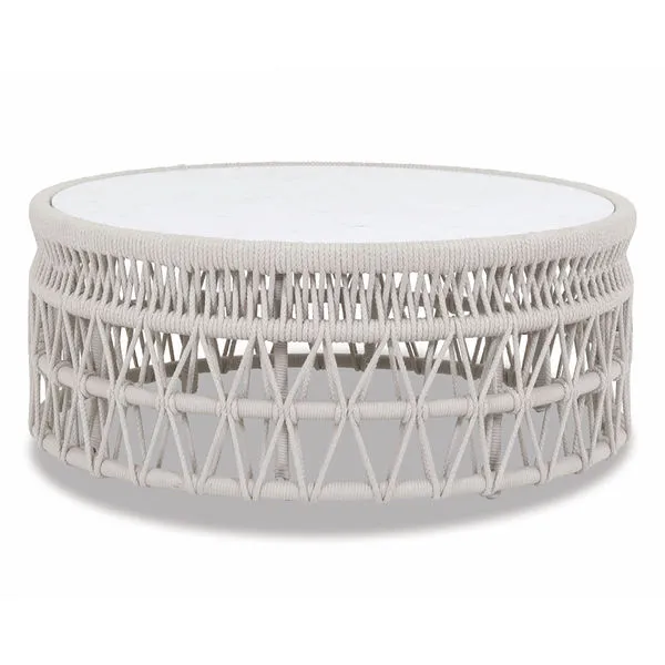 Product Image 1 for Dana Coffee Table with Honed Carrara Marble Top from Sunset West