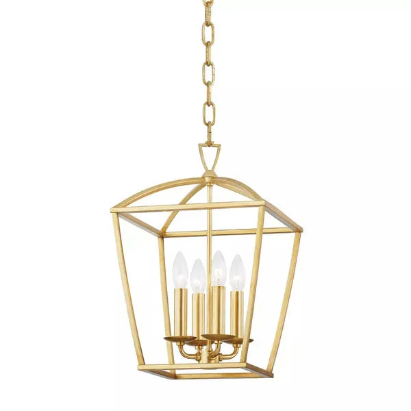 Product Image 1 for Bryant 4 Light Small Pendant from Hudson Valley