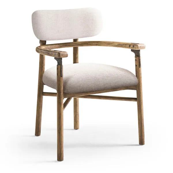 Product Image 1 for Stone Ridge Upholstered Dining Arm Chair Set of 2 from Johnathan Charles