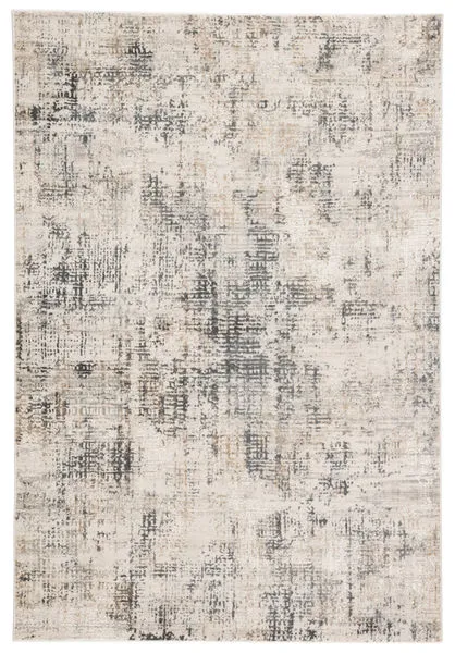 Product Image 5 for Eero Abstract Gray/ Ivory Rug from Jaipur 