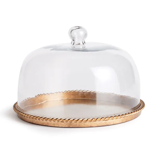 Product Image 1 for Braiden Tray With Cloche from Napa Home And Garden
