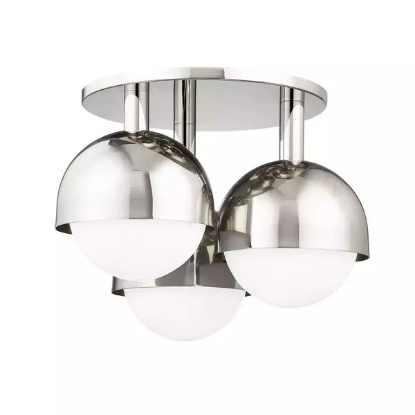 Product Image 2 for Foster 3 Light Semi Flush from Hudson Valley
