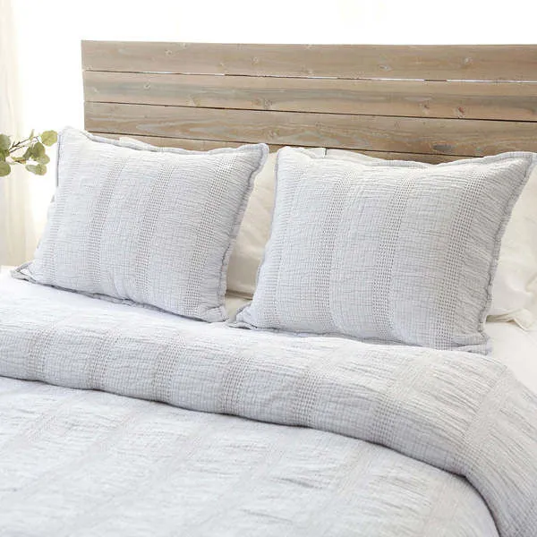 Product Image 1 for Nantucket Cotton Twin Matelasse - Grey from Pom Pom at Home