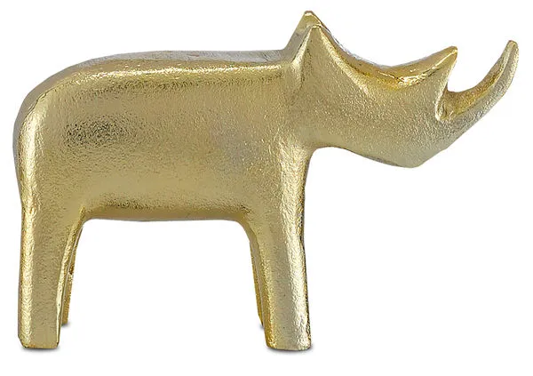 Product Image 2 for Kano Gold Rhino from Currey & Company