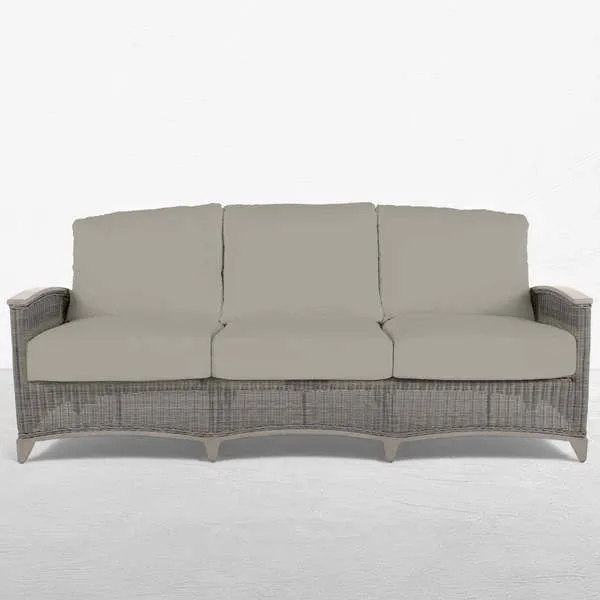 Product Image 1 for Astoria Resin Wicker Outdoor Sofa from Summer Classics