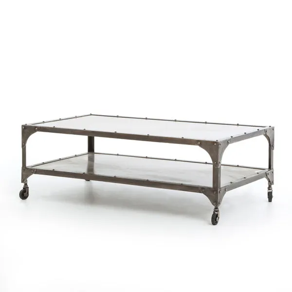 Product Image 8 for Element Coffee Table Nickel/Ant Nickel from Four Hands