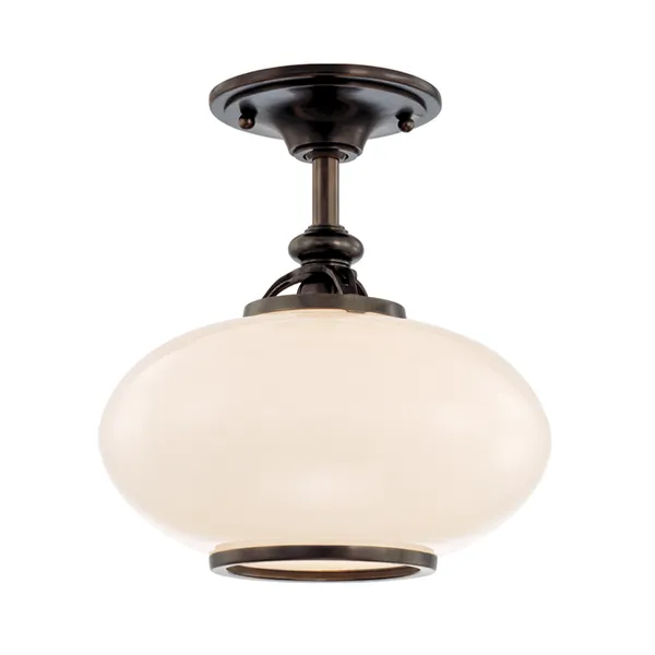 Product Image 1 for Canton 1 Light Semi Flush from Hudson Valley