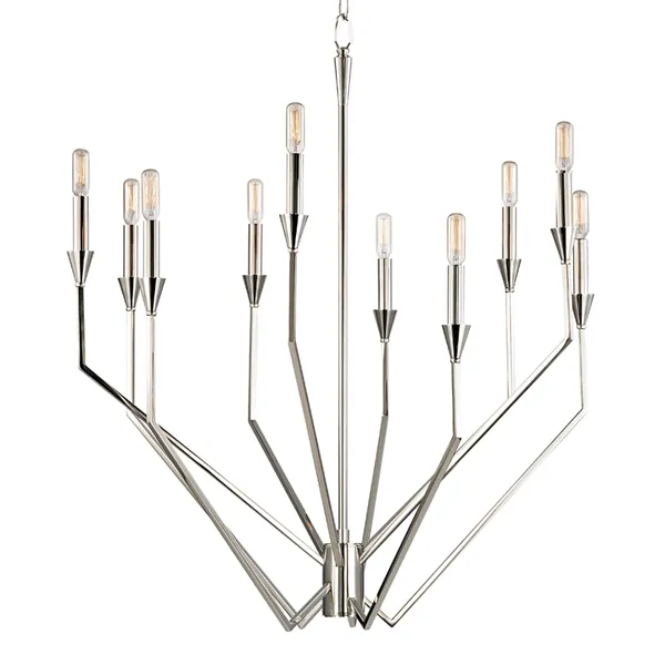 Product Image 1 for Archie 10 Light Chandelier from Hudson Valley