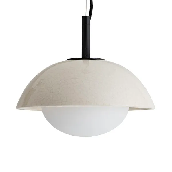 Product Image 1 for Glaze Ivory Stained Ceramic Pendant from Arteriors