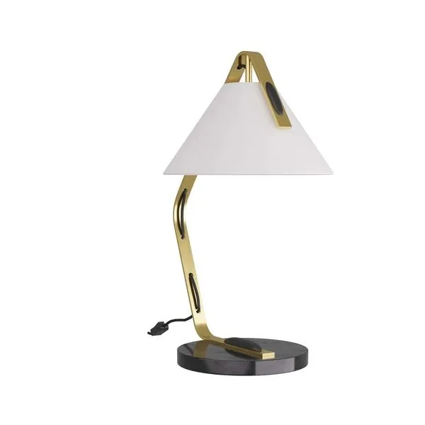 Product Image 2 for Vernon Antique Black Brass Iron Lamp from Arteriors