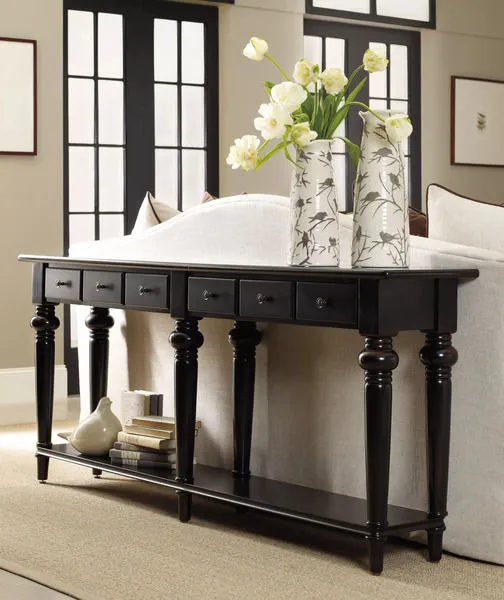 Product Image 1 for Six Drawer Thin Console from Hooker Furniture