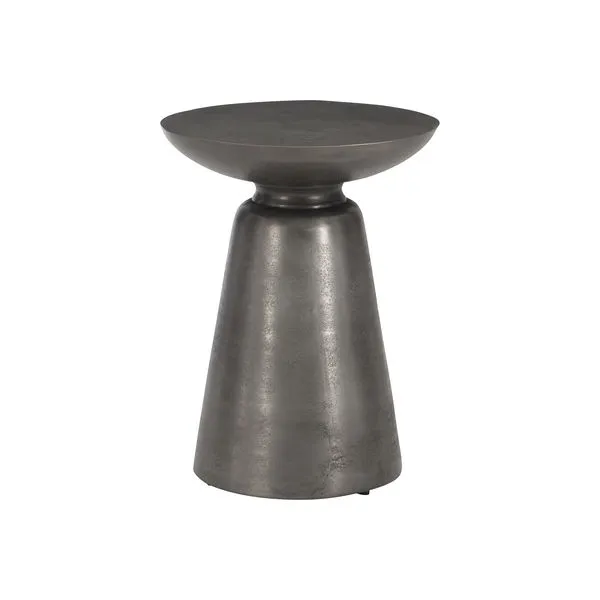 Product Image 1 for Catalan Matte Graphite Outdoor Accent Table from Bernhardt Furniture