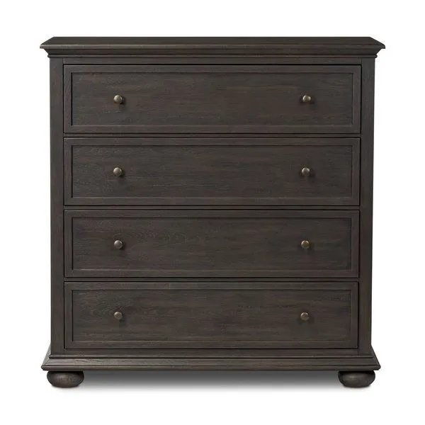 Product Image 1 for Geoffrey Tall Dresser - Smoked Black Veneer from Four Hands