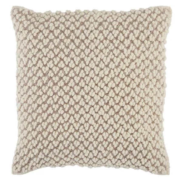Product Image 8 for Madur Textured Ivory/ Light Taupe Throw Pillow 22 inch from Jaipur 