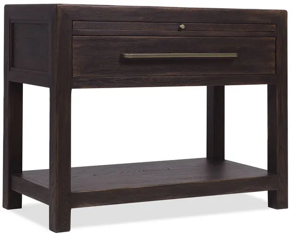 Product Image 1 for Driftwood One-Drawer Nightstand with Stone from Hooker Furniture