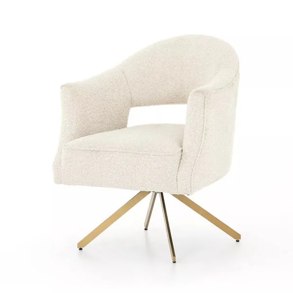 Product Image 11 for Adara Desk Chair Knoll Natural from Four Hands