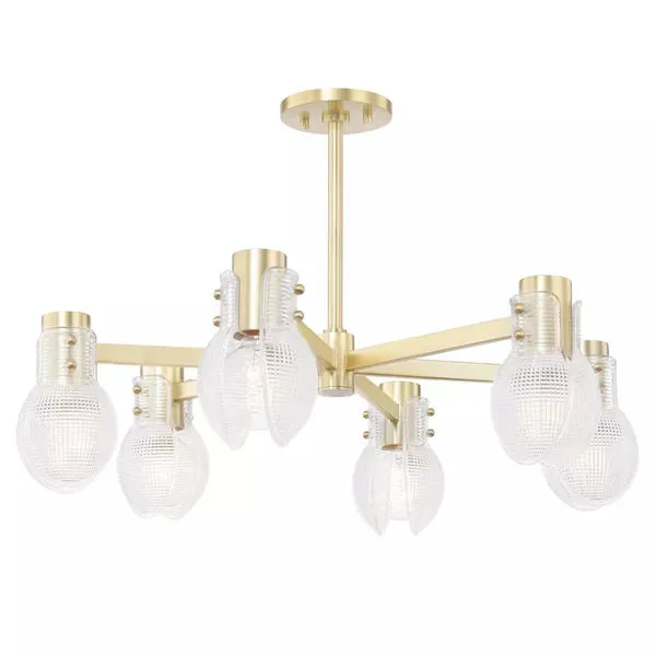 Product Image 1 for Jenna 6 Light Chandelier from Mitzi