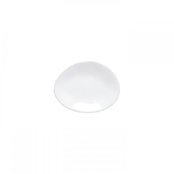 Product Image 1 for Livia Ceramic Stoneware Lustrous Oval Plate, Set of 6 - White from Costa Nova