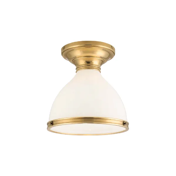 Product Image 1 for Randolph 1 Light Semi Flush from Hudson Valley