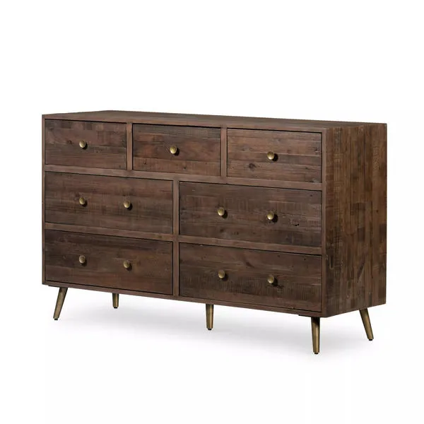 Product Image 8 for Bohemian 7 Drawer Dresser R Saddle Tan from Four Hands