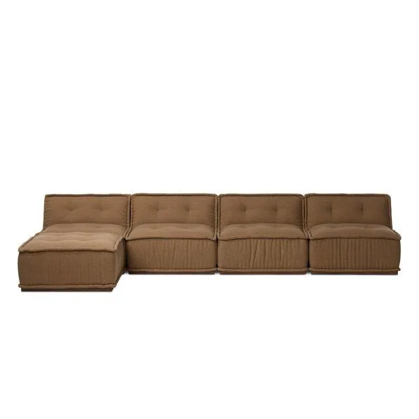 Product Image 1 for Detta 4 Piece Sectional With Ottoman from Four Hands