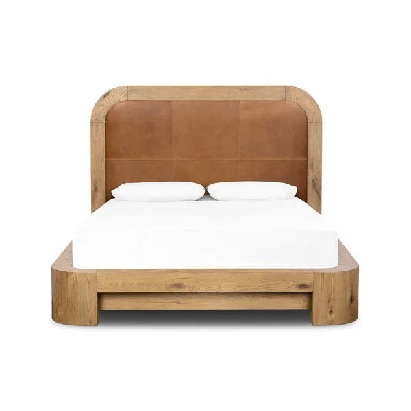Product Image 1 for Rane Honey Leather Bed from Four Hands