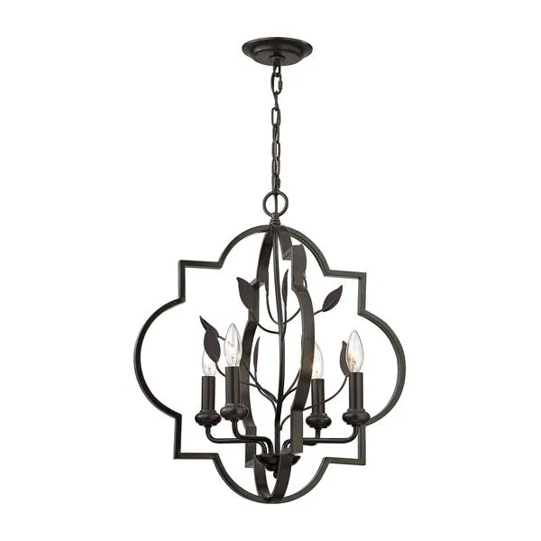 Product Image 1 for Chandette 4 Light Chandelier In Oil Rubbed Bronze from Elk Lighting