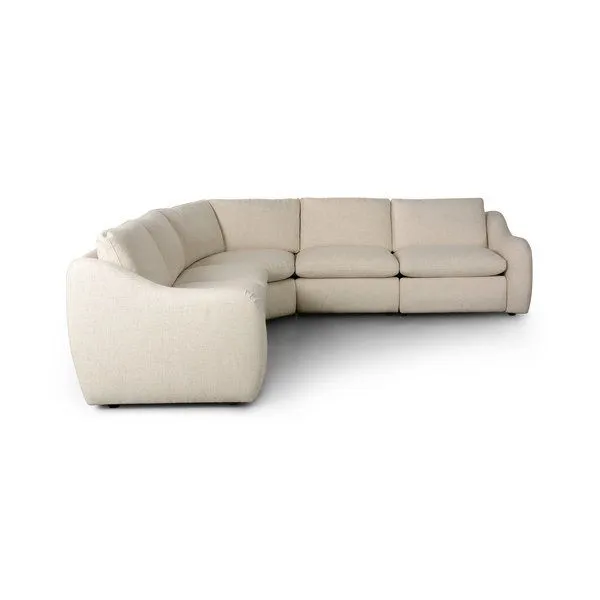 Product Image 1 for Crawford Power Recliner 5-Piece Sectional Sofa from Four Hands