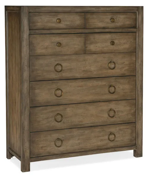 Product Image 1 for Sundance Pecan & Cedar Six-Drawer Chest from Hooker Furniture