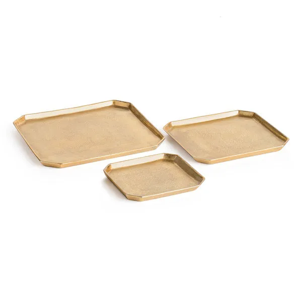 Product Image 1 for Dezi Rectangular Serving Trays, Set of 3 from Napa Home And Garden