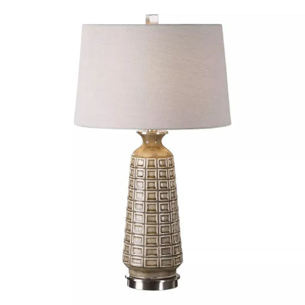 Product Image 2 for Uttermost Belser Brown Glaze Table Lamp from Uttermost