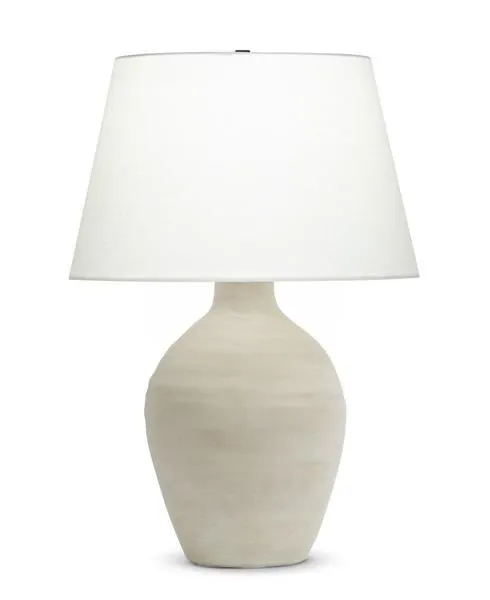 Product Image 1 for Dundalk Textured Ceramic Table Lamp - Cream from FlowDecor