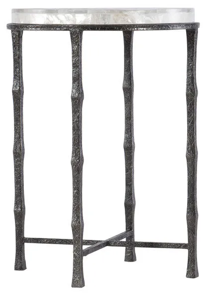 Product Image 1 for Surfrider Metal & Selenite Martini Table from Hooker Furniture