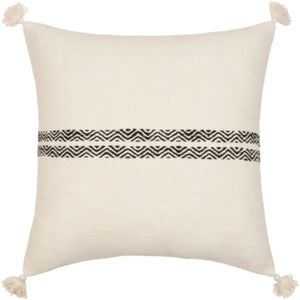 Product Image 7 for Josie Cream / Black Pillow from Surya