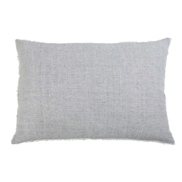 Product Image 1 for Logan Linen Standard Sham - Navy from Pom Pom at Home