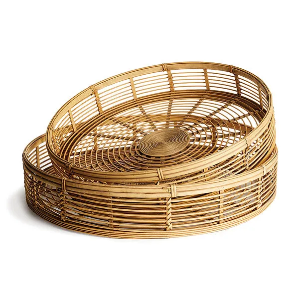 Product Image 1 for River Bamboo Round Trays from Napa Home And Garden