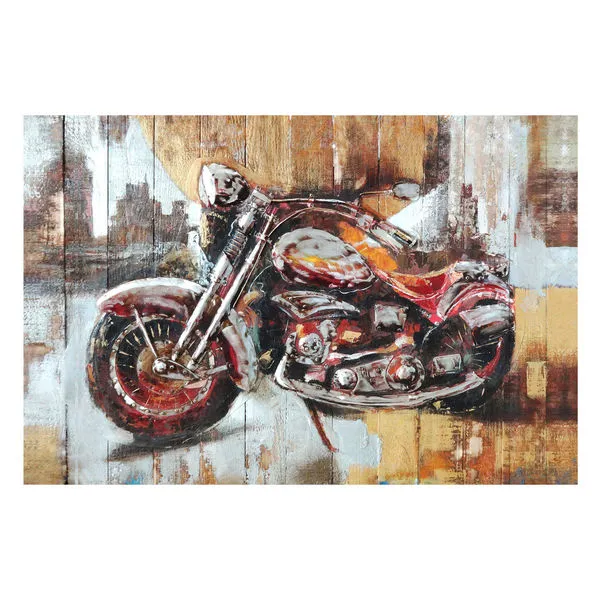 Product Image 1 for Motorcycle City Wall Décor from Moe's