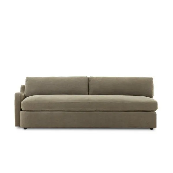 Product Image 1 for Aurelia Left Arm Facing Sofa Piece Broadway Olive from Four Hands