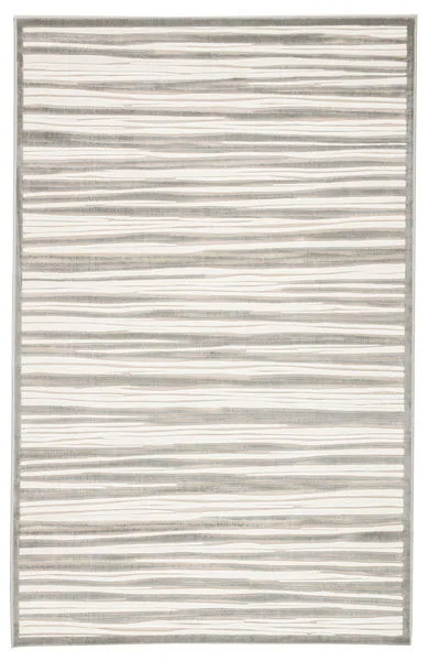 Product Image 6 for Linea Stripe Cream/ Silver Rug from Jaipur