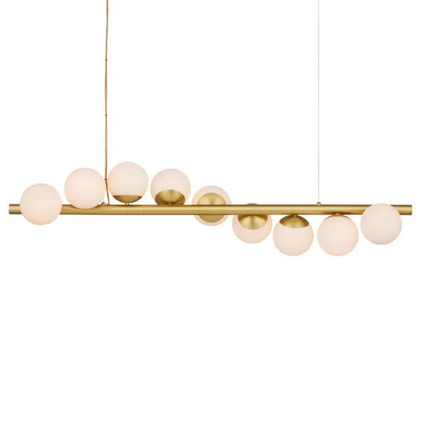 Product Image 1 for Barcarolle Linear Chandelier from Currey & Company