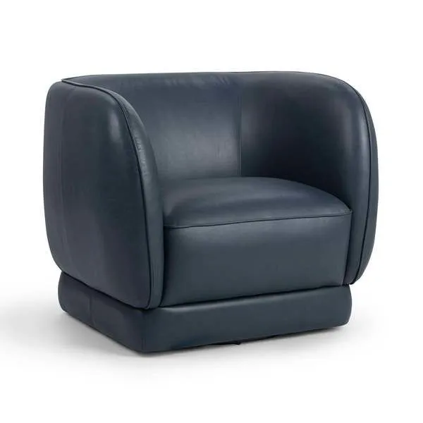 Product Image 1 for Rinner Leather Accent Chair from Classic Home