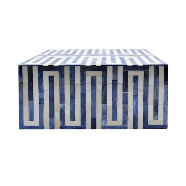 Product Image 2 for Mellie Blue Box from Worlds Away