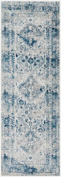 Product Image 7 for Monte Carlo Skye Blue / Light Gray Rug from Surya
