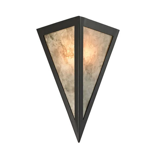 Product Image 1 for Mica 1 Light Sconce In Oil Rubbed Bronze from Elk Lighting