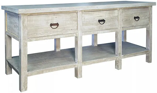 Product Image 1 for Reclaimed Lumber Console W/ 3 Drawers from CFC