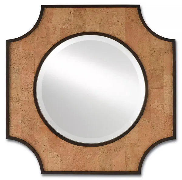 Product Image 1 for Reina Square Mirror from Currey & Company