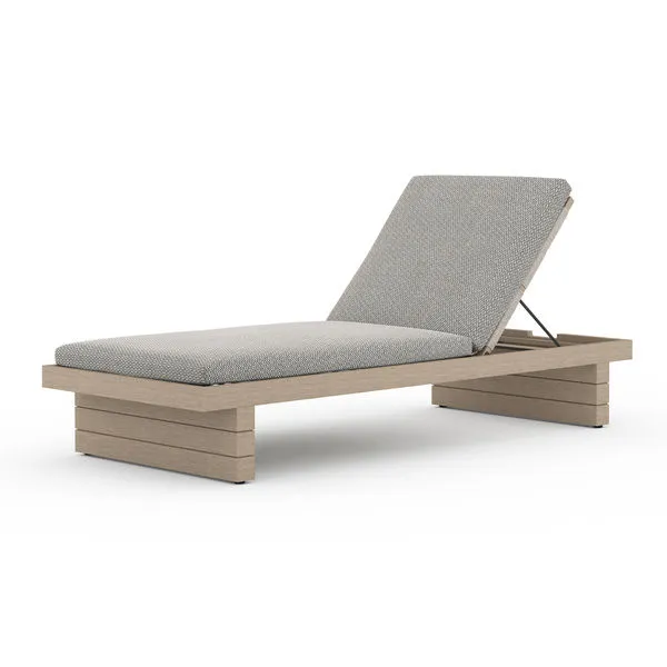 Product Image 4 for Leroy Outdoor Chaise   Washed Brown from Four Hands