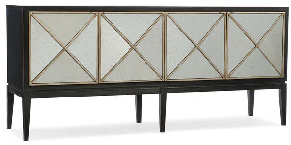 Product Image 3 for Melange Jova Four Door Credenza from Hooker Furniture