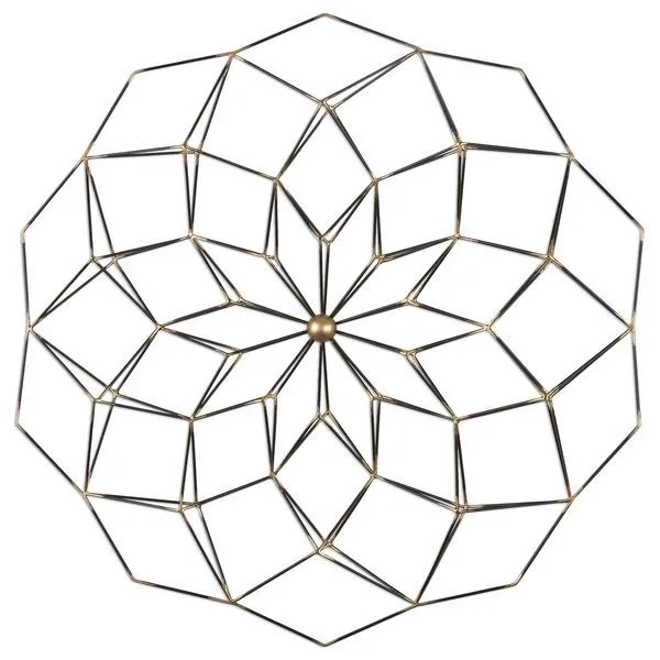 Product Image 2 for Uttermost Dorrin Geometric Floral Art from Uttermost